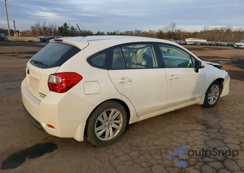 2015 Subaru Impreza Premium z USA, uszkodzony, nr VIN JF1GPAC61F8237385